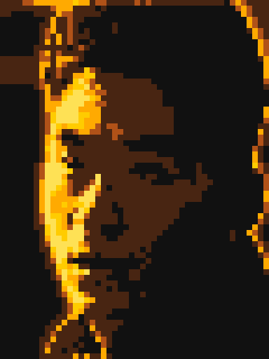 像素画_百格画_积木画_格子画_钻石画_拼豆豆_张默 饰 老六